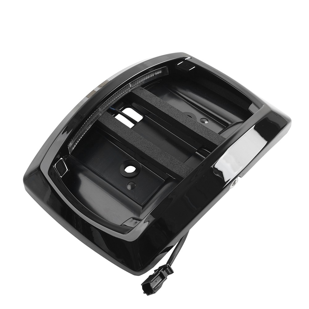 Curved License Plate Frame W/Light Fit Harley Touring Street Road Glide 2023-25