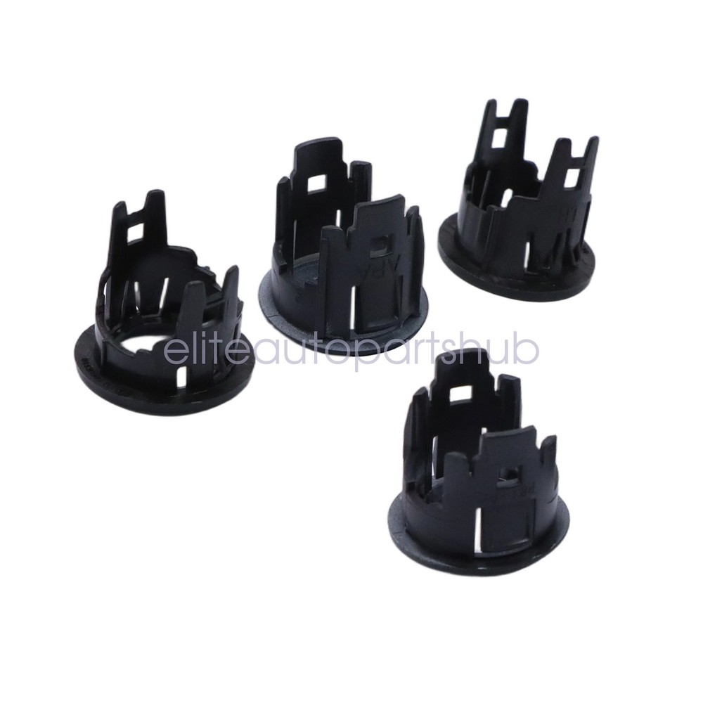 4Pcs Inner/Outer Parking Sensor Bezels for GMC Sierra 1500 Rear