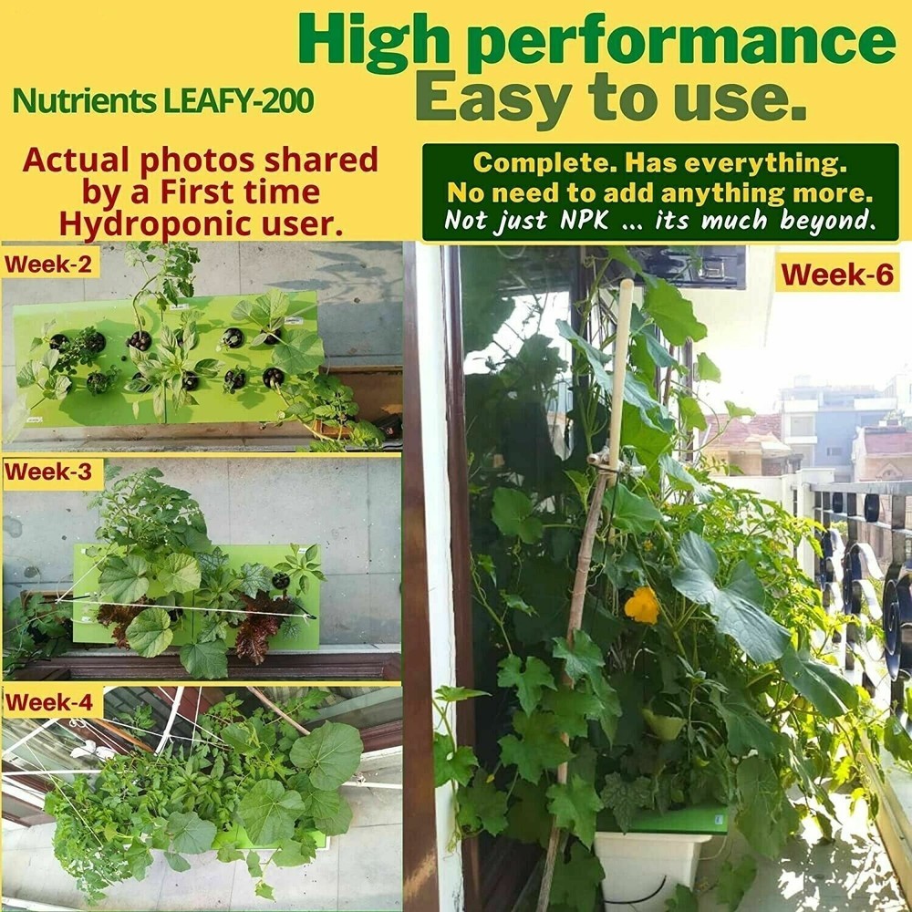 Hydroponic nutrients, Solid Mixture, Makes 200 Liter hydroponic Solution