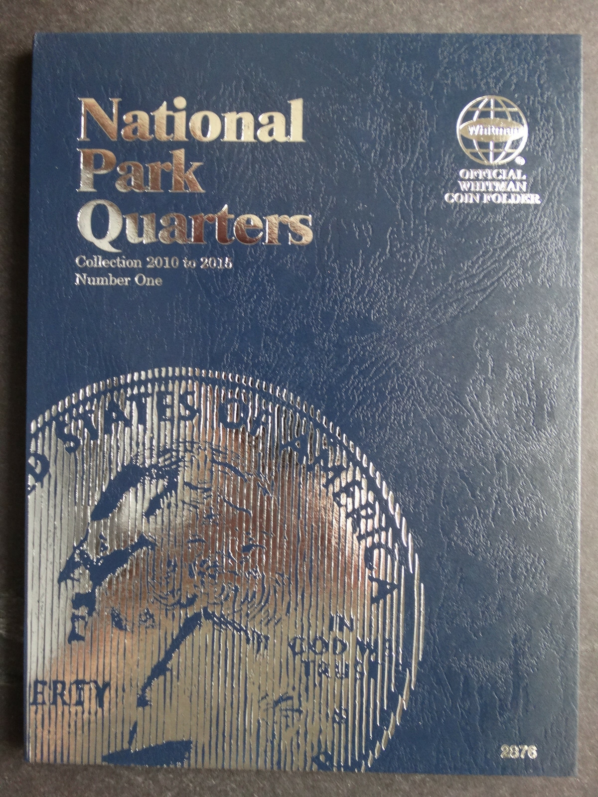 Set of 2 Whitman National Park Quarters Coin Folder 1 & 2 2010-2021 Album Book