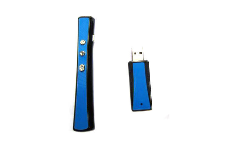 Red Laser Flip Pen USB Wireless RF Remote Presentation Red Laser Pointer PPT Pen