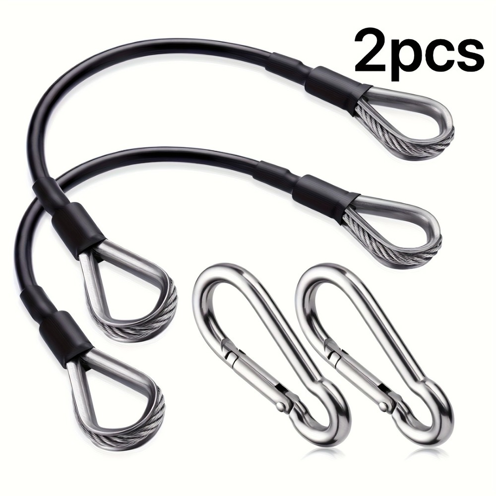 2PCS Gym Cable Extension,Replacement Cable Machine Accessories,Cable Pulley Rope