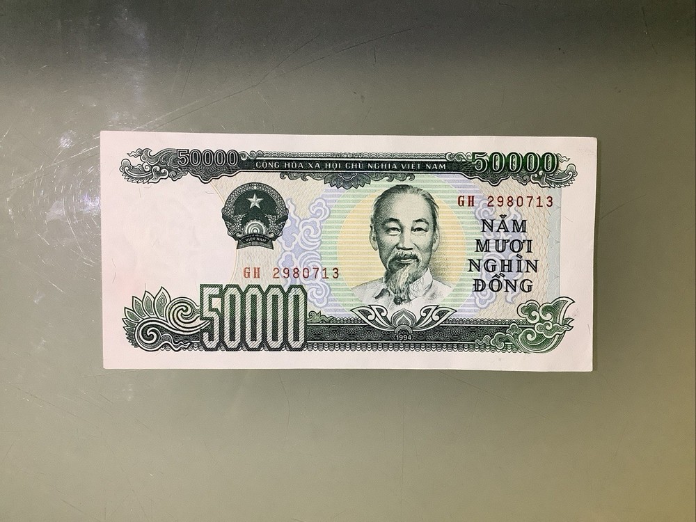 Vietnam 50000 Dong 1994 Circulated