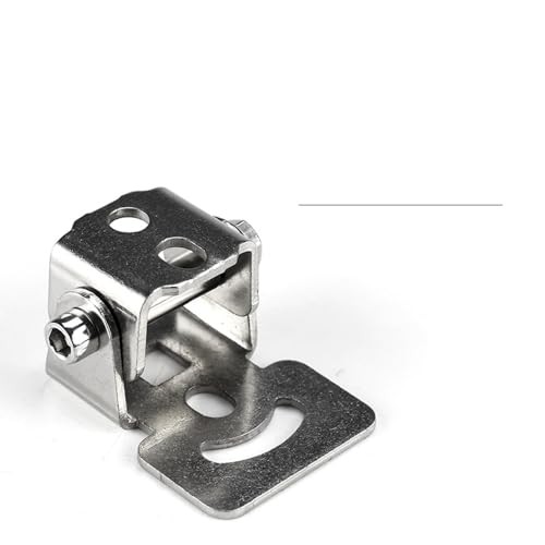 2 Pack Motorcycle Driving Light Mount Bracket Adjustable Stand Holder Plates