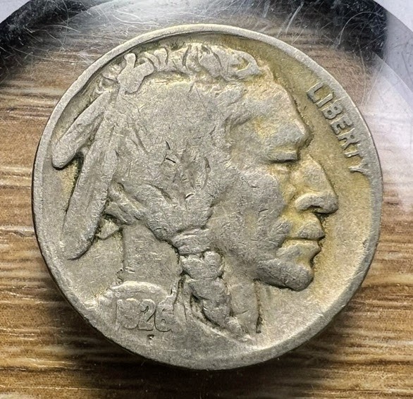1926-P Buffalo Nickel - Actual Coin Shown - Free Shipping & Tracking INV#4