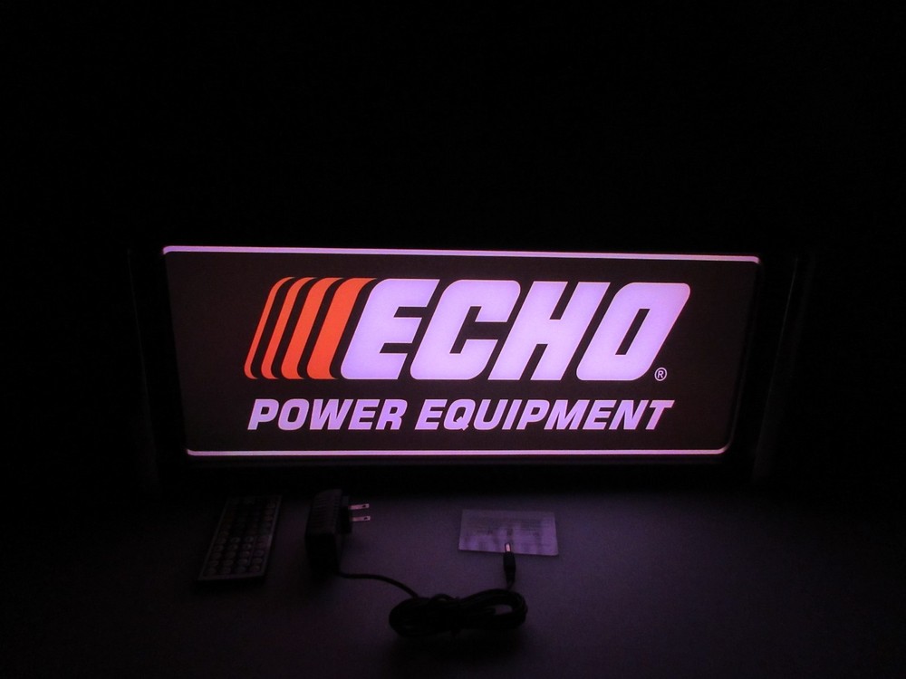 Echo Power Equipment LED Display lighted sign lightbox Wall hanging Light