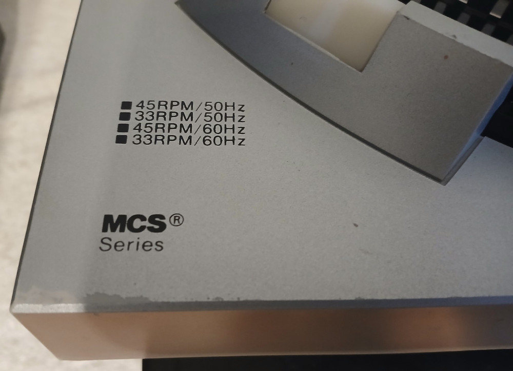 Modular Component Systems MCS 6602 Direct Drive Turntable Tested-Working-S.Video