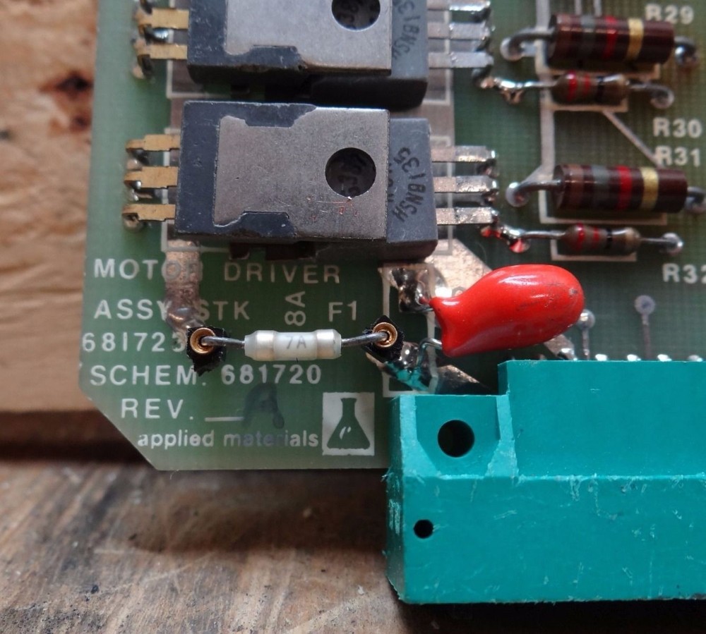 APPLIED MATERIAL MOTOR DRIVER BOARD PART 681723 REV. A