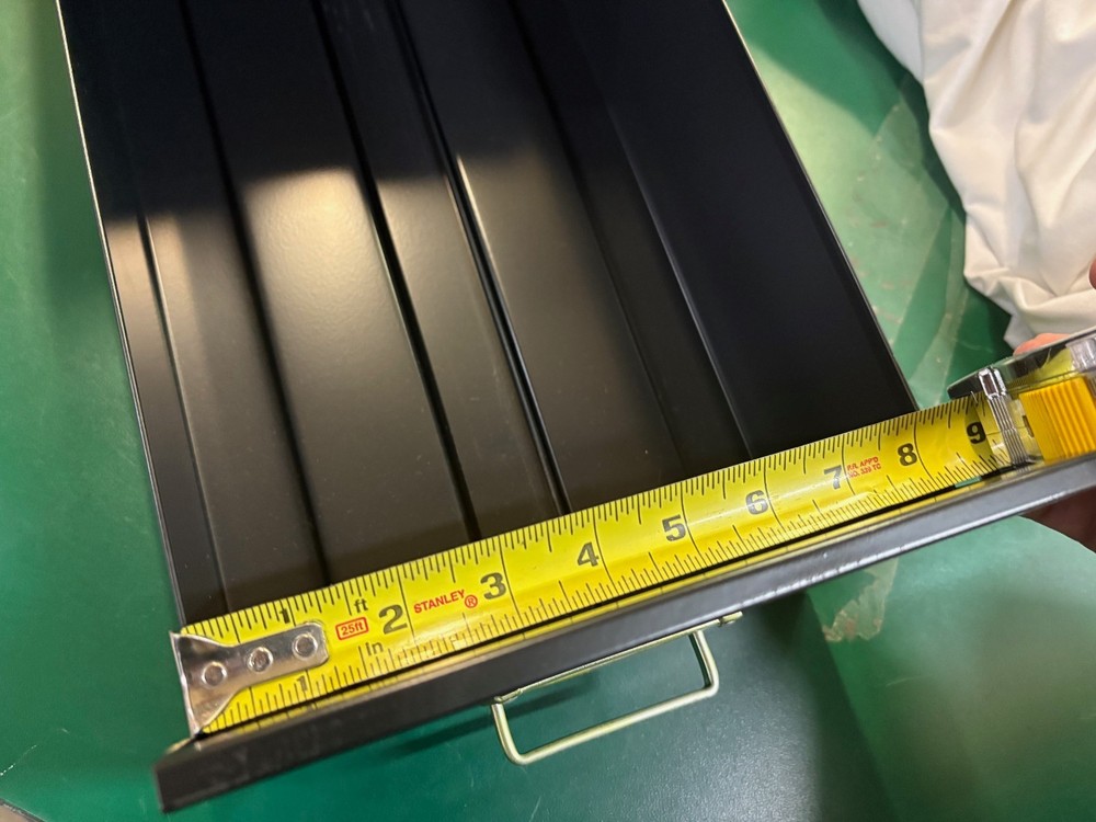 Filing Drawer, Globe Weis 5" X 8 " Single, Black