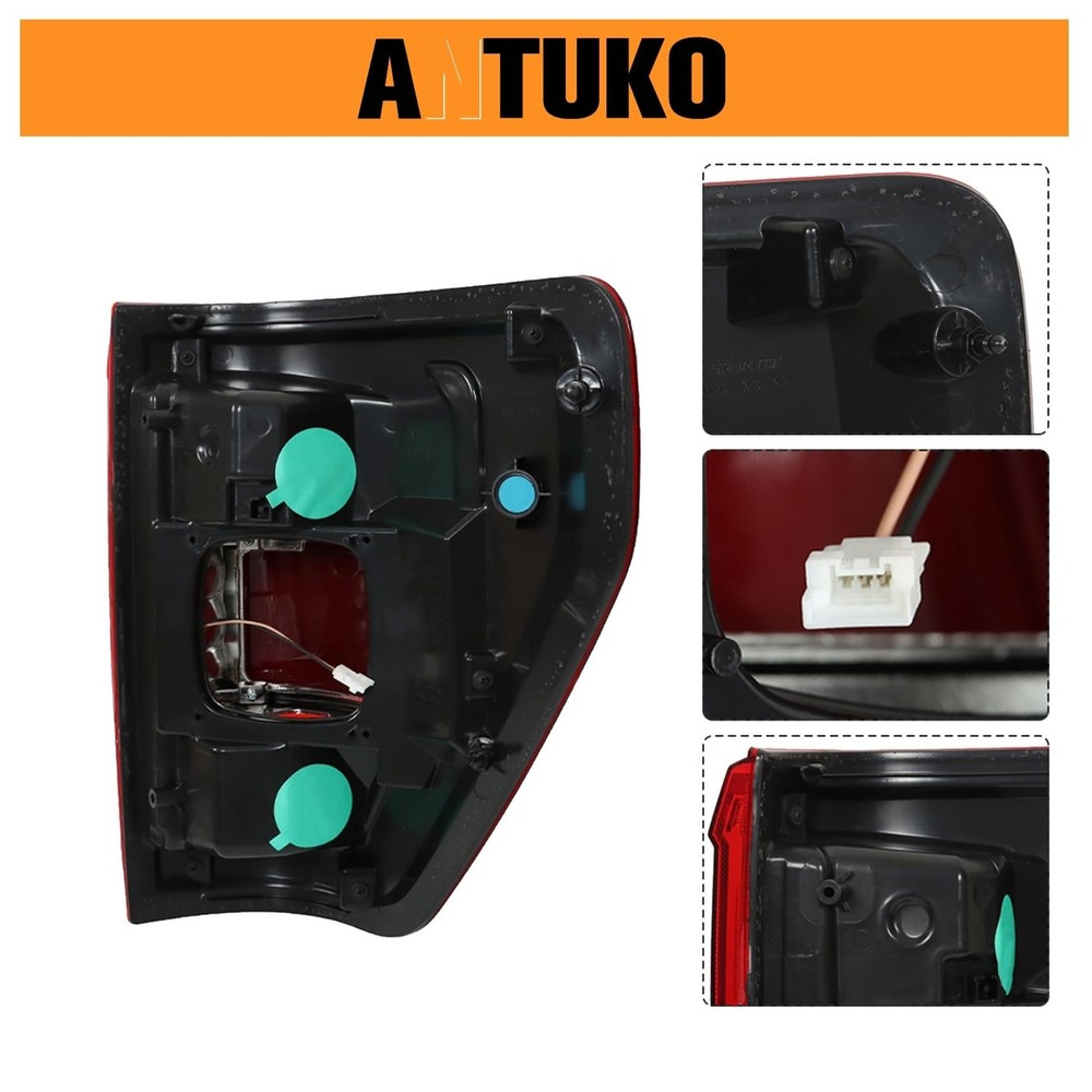 Left Tail Light Assembly for F150 2021-2023 with Blind Spot Function