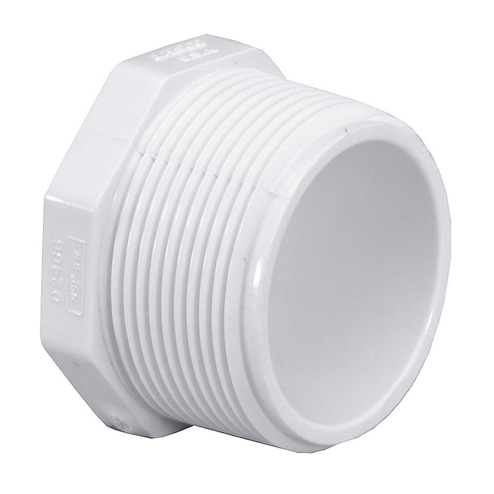GRAINGER APPROVED 450030 Hex Head Plug, 3 in, Schedule 40,MNPT 22FM77