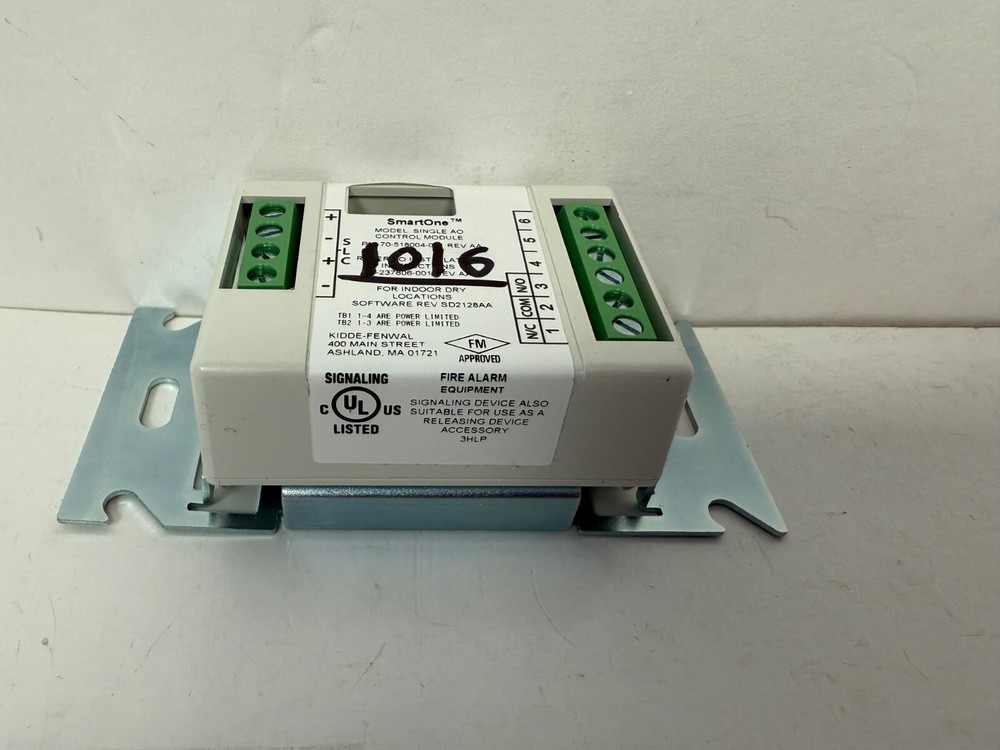KIDDE FIRE SYSTEMS 70-518004-001 SMARTONE SINGLE AO CONTROL MODULE