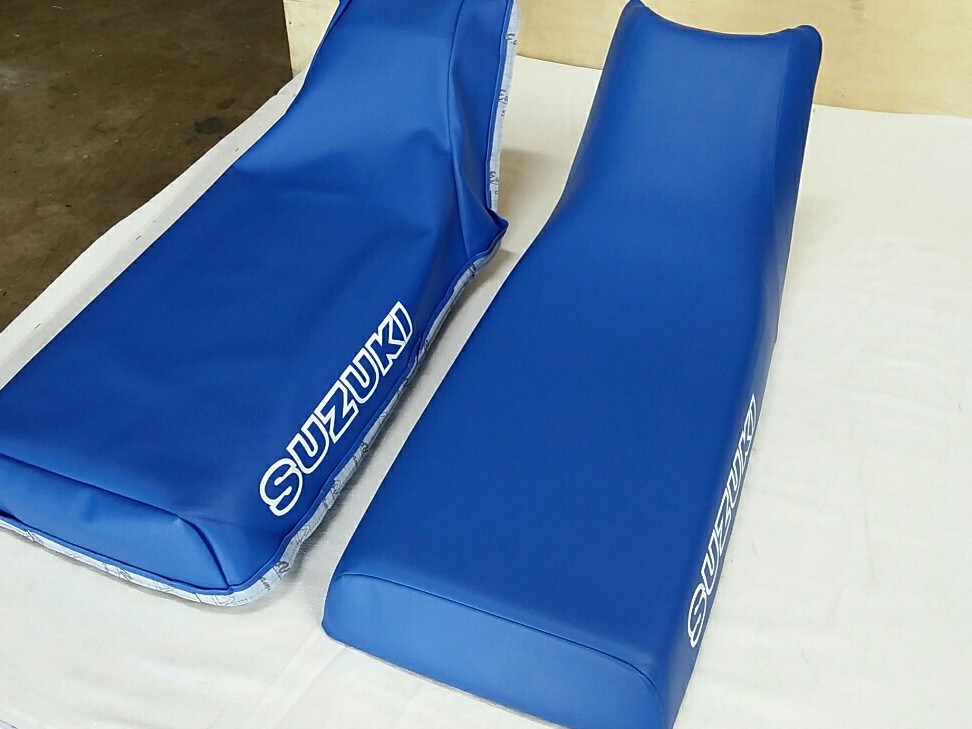 SUZUKI LT230 SEAT COVER QUAD SPORT 1987 MODEL SEAT COVER (blue) (S*-38)