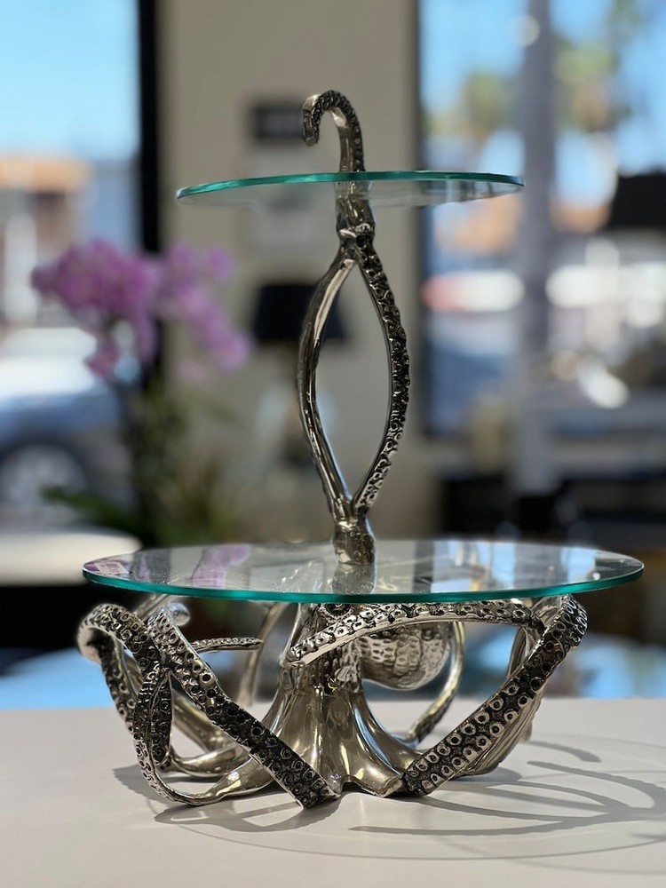 2-Tier Octopus Cup Cake Stand AmericanDandD