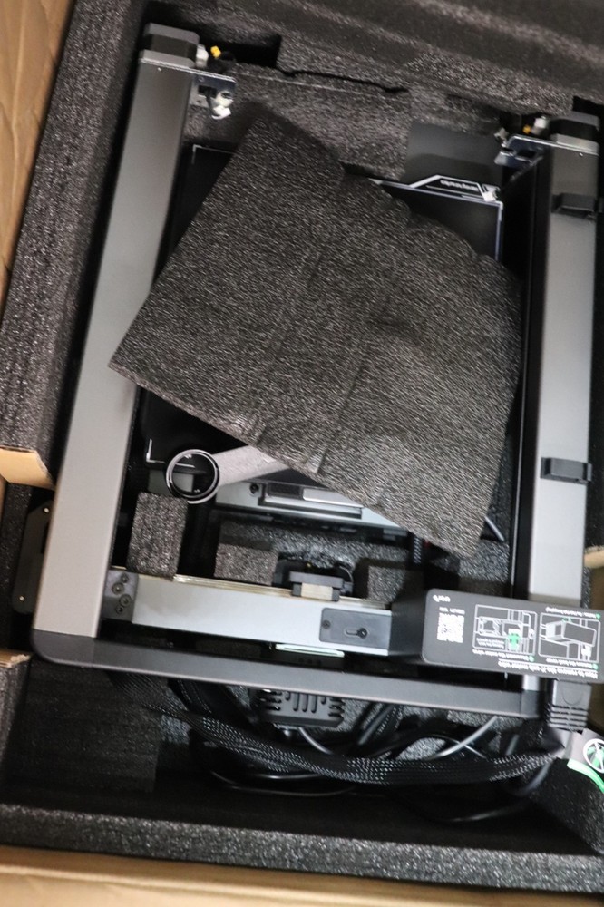 Creality - Hi Multi-Color 3.2-Inch Touchscreen 3D Printer - Gray