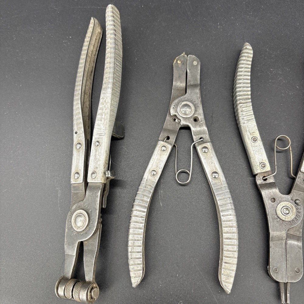 KD Tools Hose Clamp 429 External/Internal Retaining Ring Pliers 445 & 446 Set 5