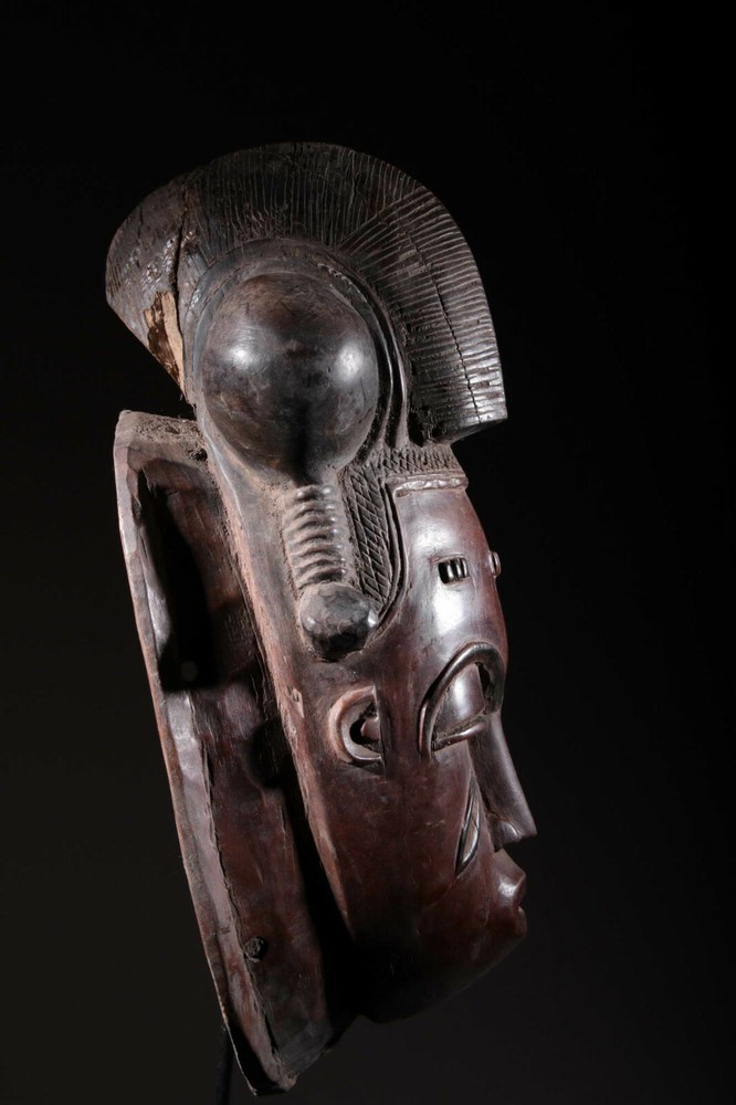 Art African Mask Baoulé 1586