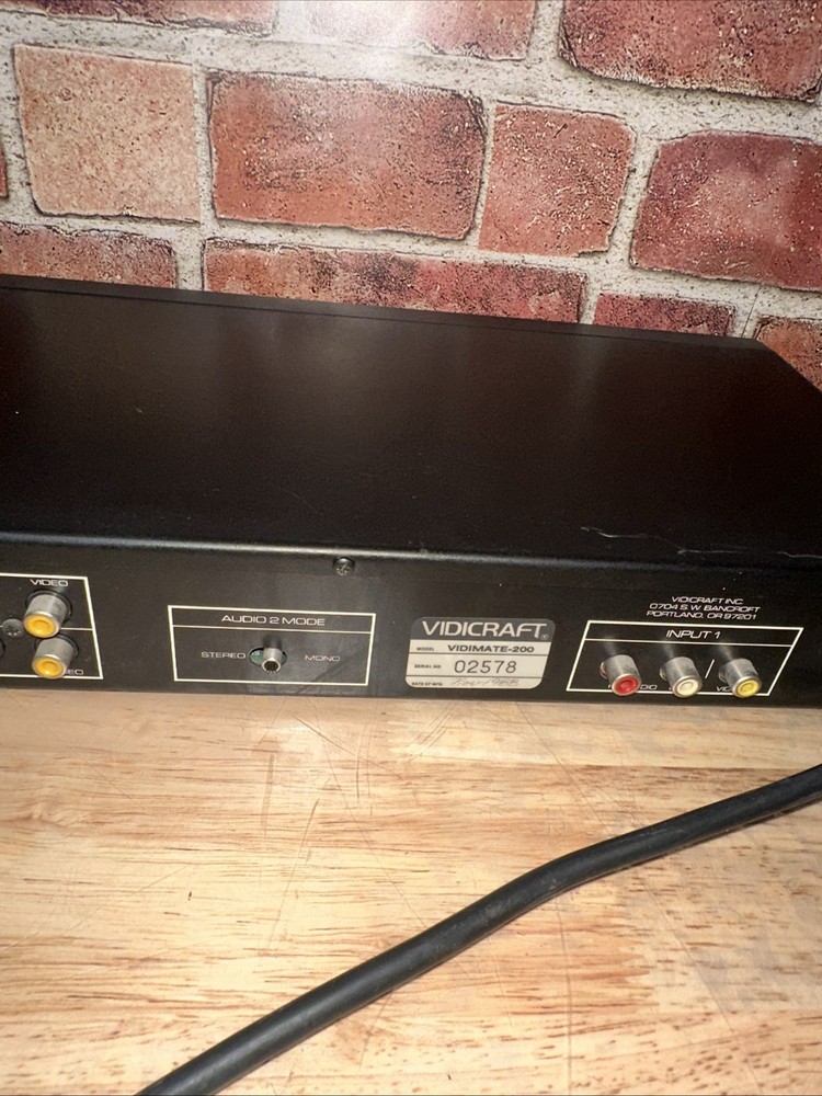 Videocraft Vidimate-200