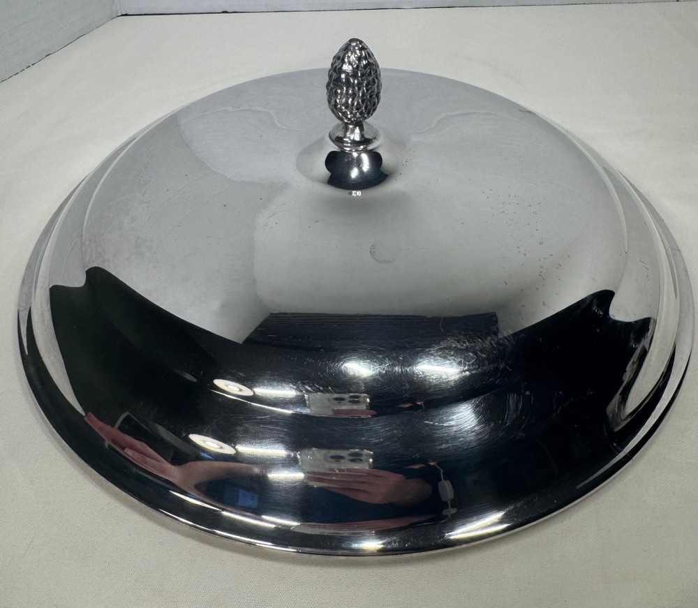 Sheffield Silver Company LARGE 10" Replacement Pot Lid - VINTAGE - READ DESC