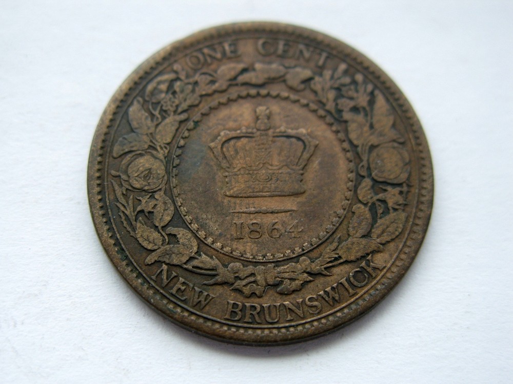 1864 New Brunswick One Cent -  L6