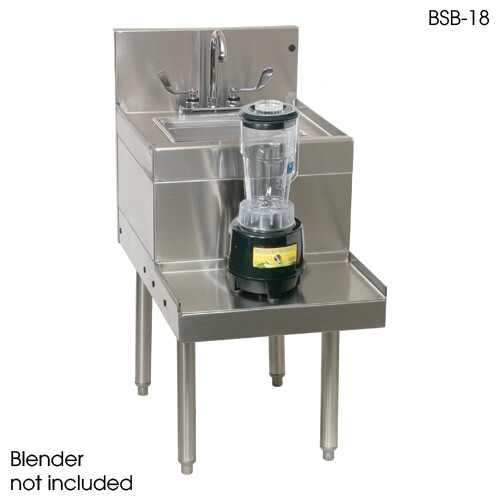 Glastender BSA14 14" x 24" Blender Station