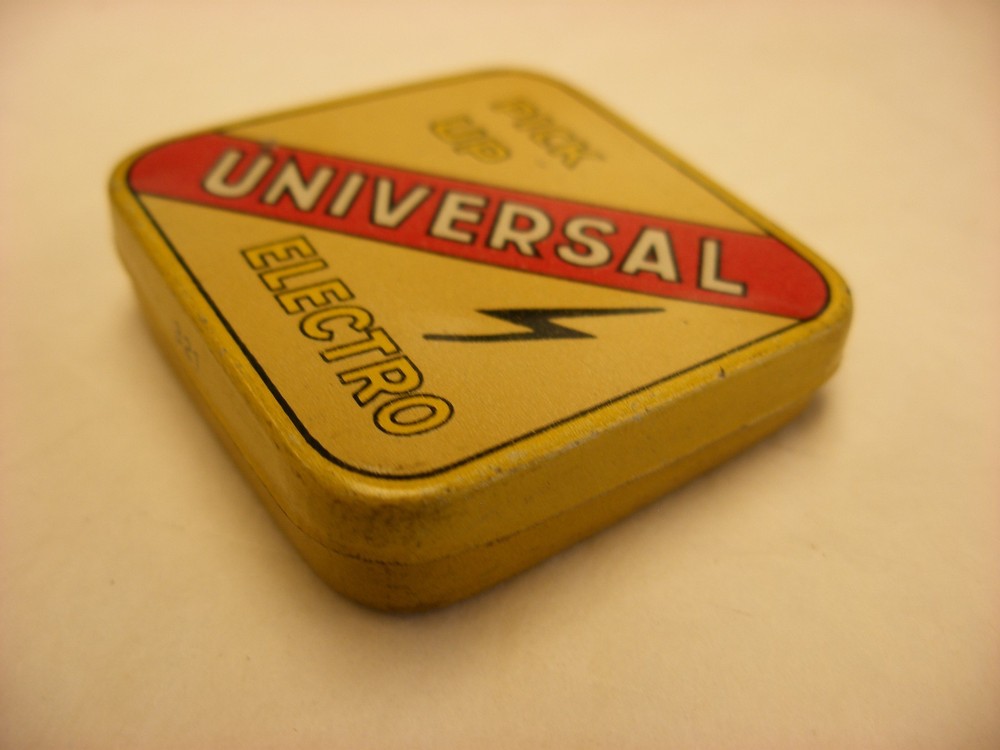 Phonograph Victrola Gramophone - Needle Tin - Universal Electro