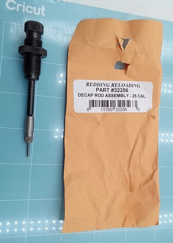 Redding Reloading #32256 Decap Rod Assembly 25cal