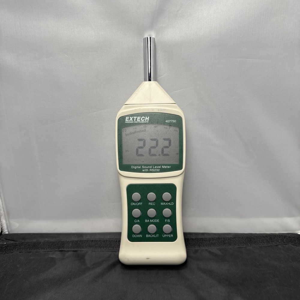 Extech Instruments 407750 Digital Sound Level Meter with RS232