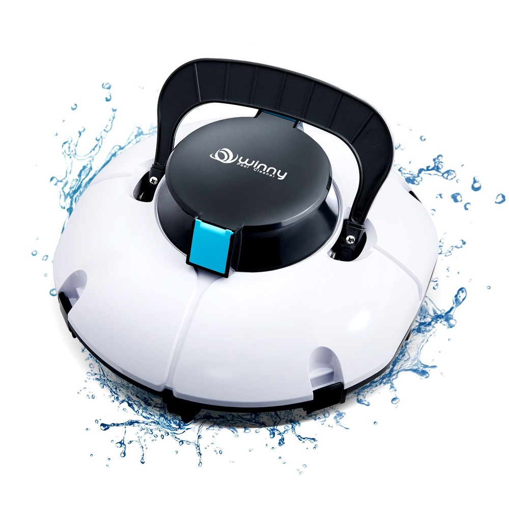 WYBOT S2 Solar Powered Pool Robotic Wall Climbing Automatic Pool Vacuum Cleaner