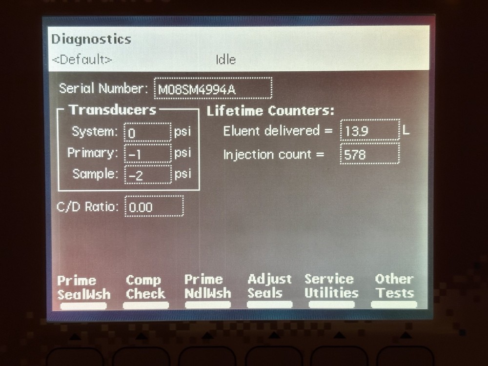 Waters HPLC System with e2695 Separations Module 2475 Fluorescence and 2998 PDA