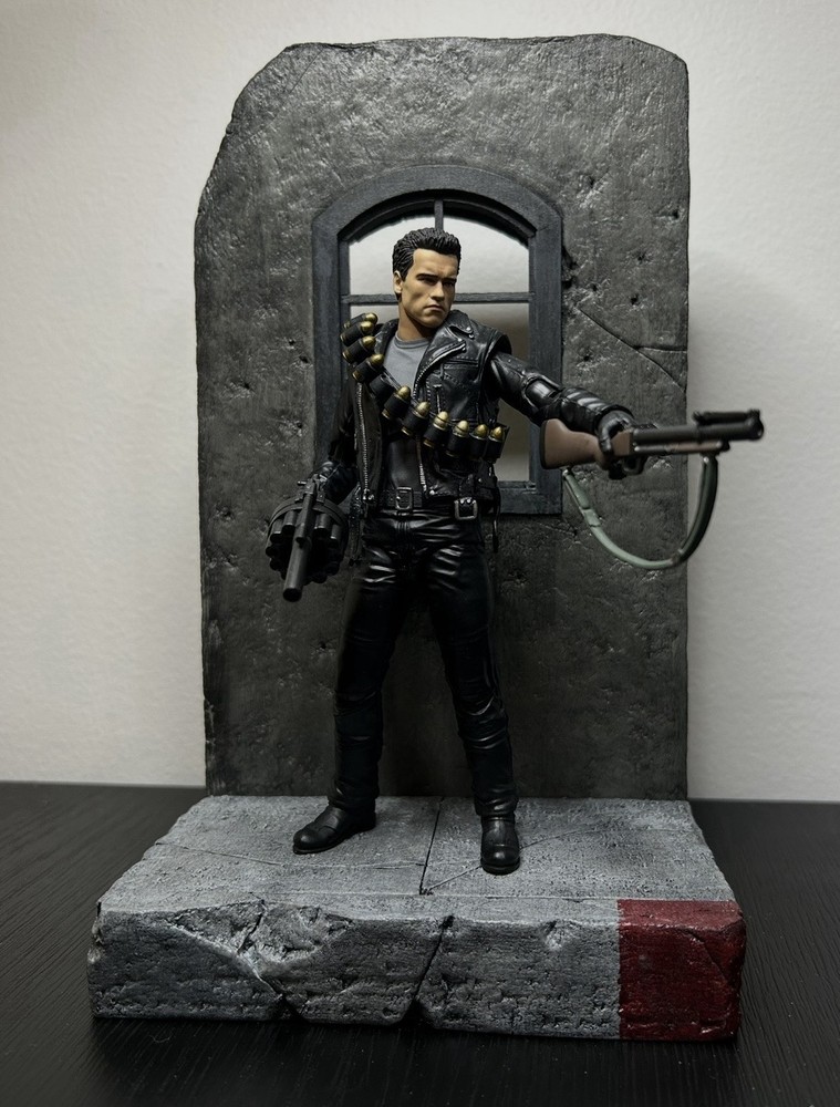 Custom 1/12 scale diorama for 6 inch figures .