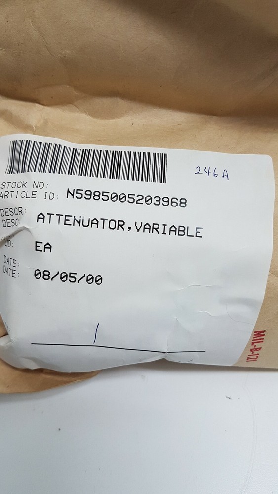 5985005203968 ATTENUATOR,VARIABLE 8122S