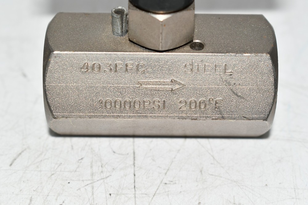 NEW Noshok 403FFC Needle Valve