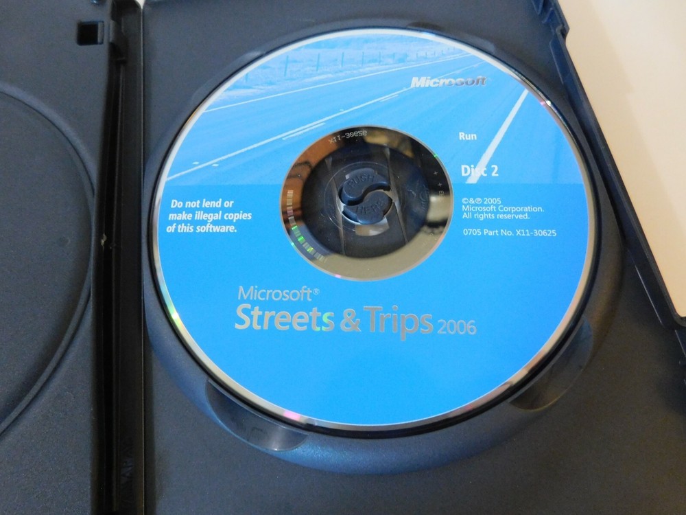 Microsoft Streets & Trips 2006