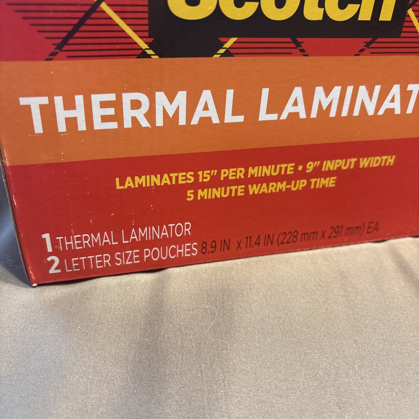 Scotch Thermal Laminator TL-902-C Laminate up to 9" Wide