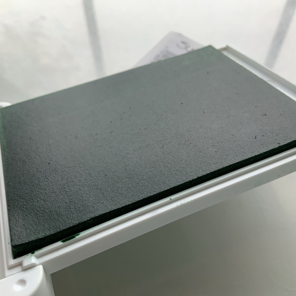 Stampin Up Ink Pad MINT MACARON Current Case Design AS IS FLAW