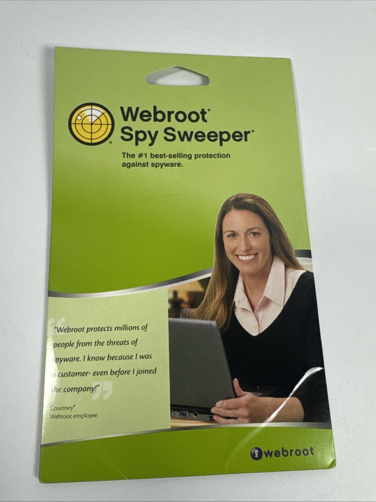 Webroot Spy Sweeper 2003 Software Installation CD-ROM - WITH Software Key