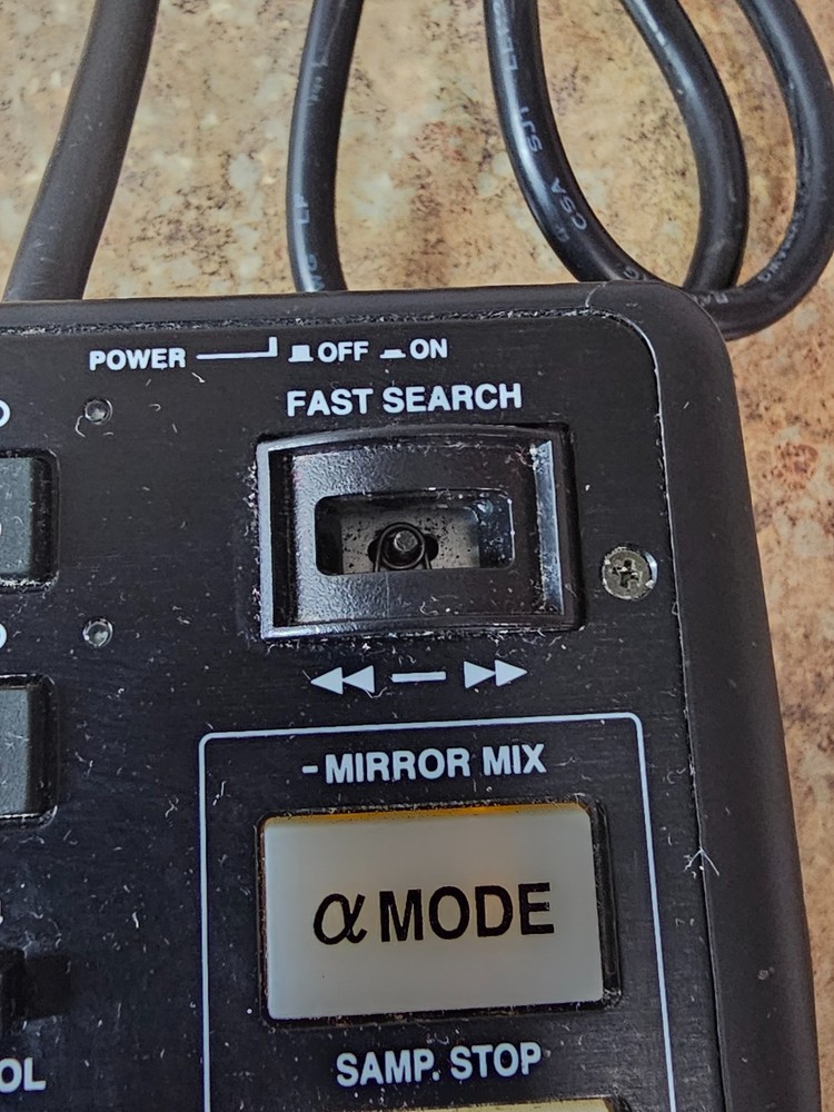 Denon DN-S5000 Digital CD Turntable DJ Controller *Missing Toggle Switch*