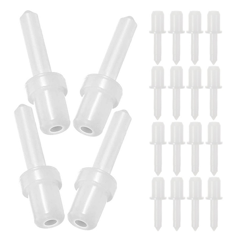 50 Pcs Plastic Replacement Shutter Fasteners Kit For Window Blind Repair