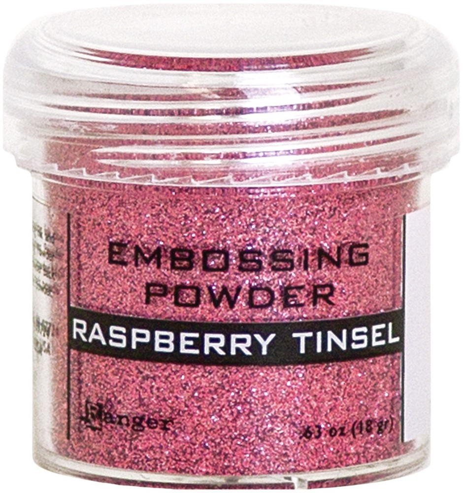 Ranger Embossing Powder-Raspberry Tinsel - 3 Pack