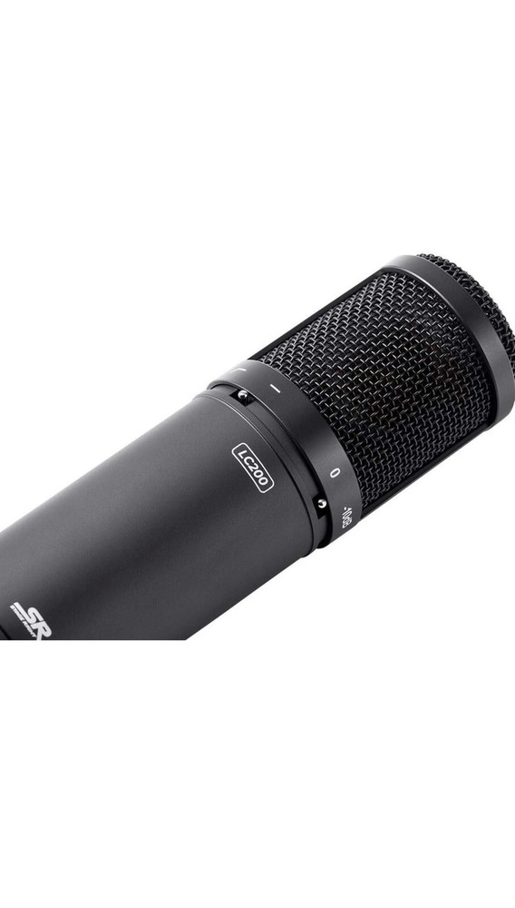 Monoprice Large Studio Condenser Microphone Mult-Pattern With 34mm Capsule.