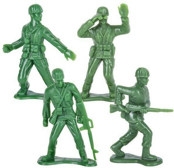 4" Army Figures - 8 Piece Assortment