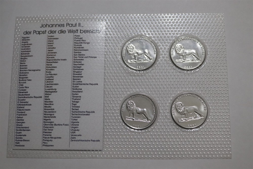 🧭 🇨🇬 CONGO SEALED MINT SET B68 #93