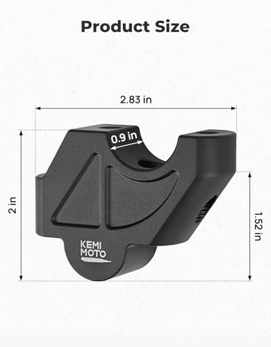 Motorcycle Handlebar Risers with Dashboard Bracket Compatible with Rebel CMX