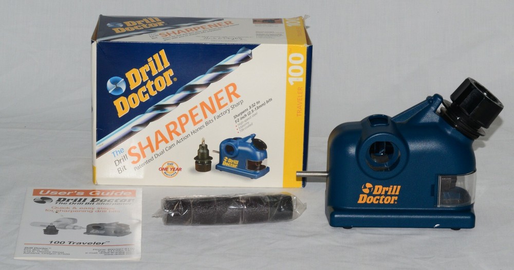 Drill Doctor - drill bit sharpener powered by drill (not included)