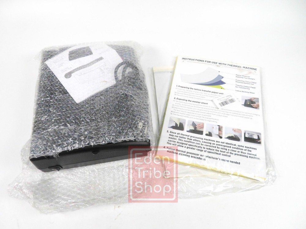 Thermal Tattoo Transfer Machine Stencil Printer Black Model 116F Studio