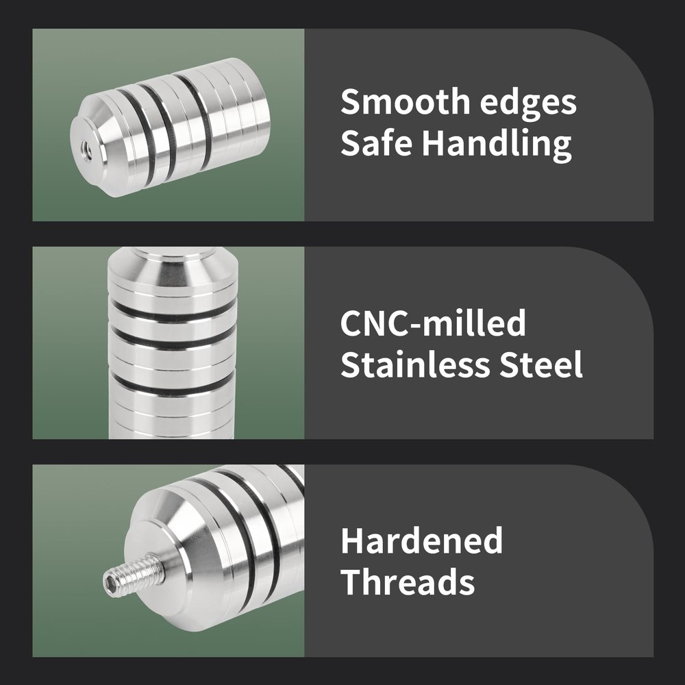 Archery Bow Stabilizer Weight, Customizable Bow Weight Set Bow Riser Archery ...