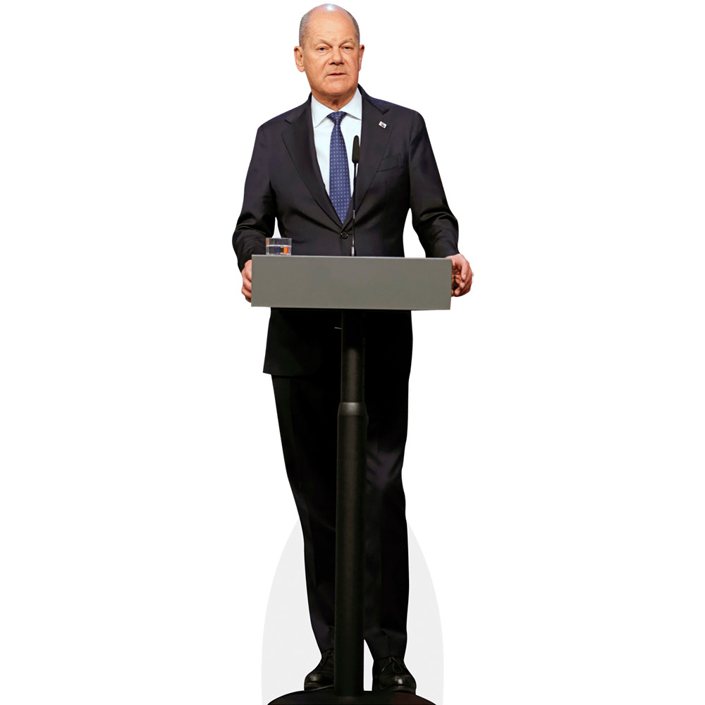 Olaf Scholz (Stand) Mini Size Cutout