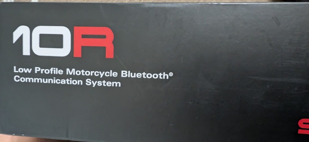SENA 10R Low Profile Motorcycle Bluetooth Communication System Open Box