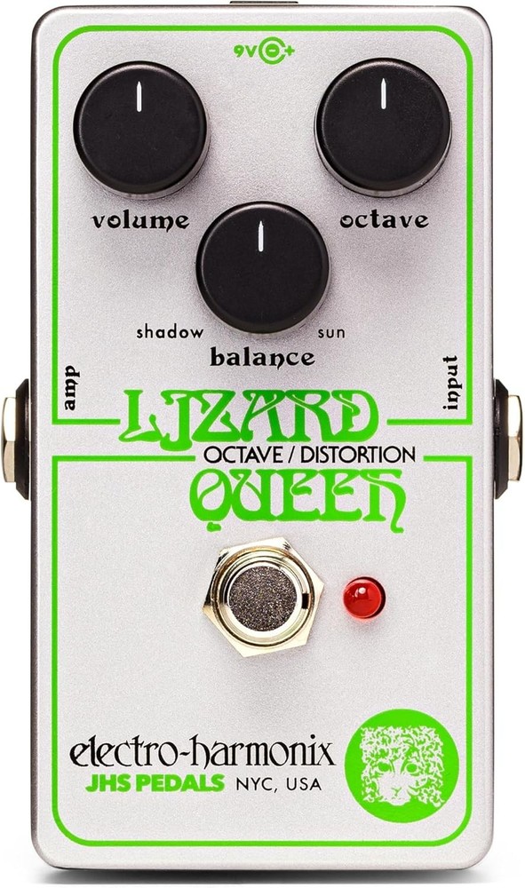 EHX Electro-Harmonix Lizard Queen Octave Fuzz Effects Pedal